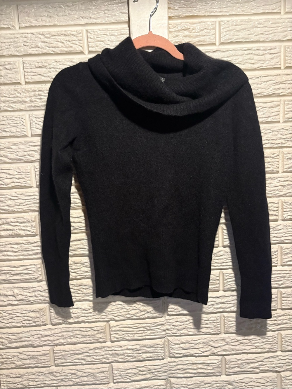 Black Cowl Neck Women’s Sweater